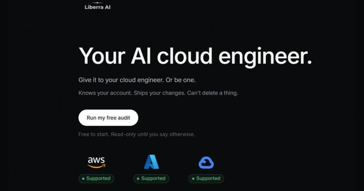 Liberra AI — 官网预览图